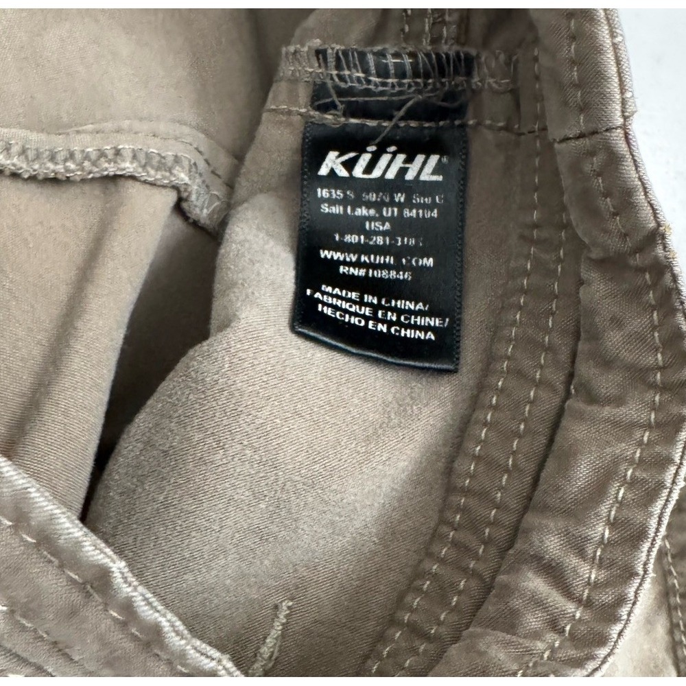 Kuhl Splash Cargo Pants Womens 12 Regular Brown Hiking Outdoor Stretch Utility - Picture 4 of 8